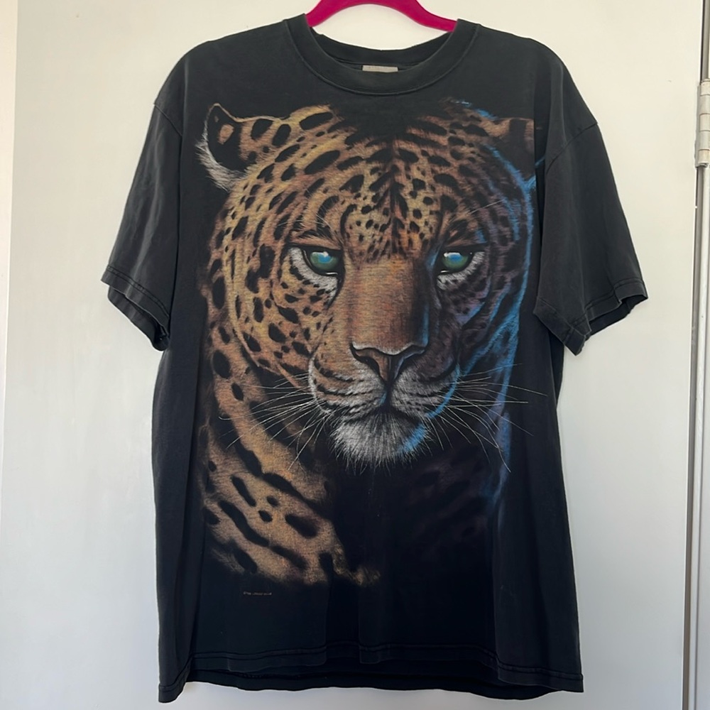 Rare Liquid Blue Vintage Panther AOP Shirt